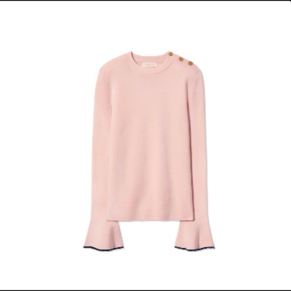 Tory Burch 100% Merino Wool Kimberly Sweater - Picture 3 of 14